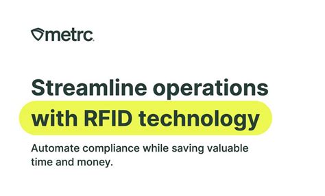 setting up rfid reader metrc|METRC rfid equivalent.